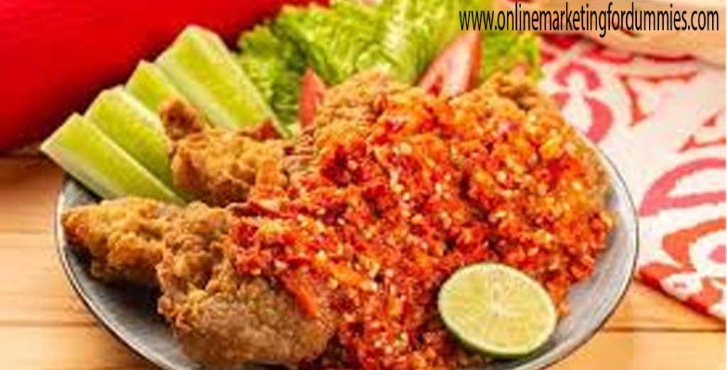 Ayam Geprek Hidangan Khas Indonesia