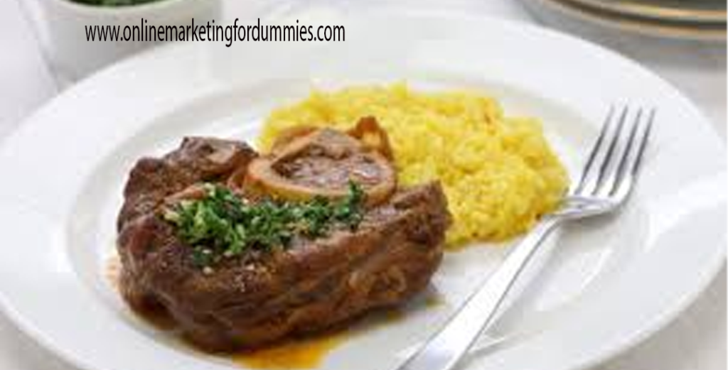 Ossobuco alla milanese adalah makanan