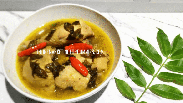 Ayam Lempah Kuning Daun Kedondong Khas Belo Laut