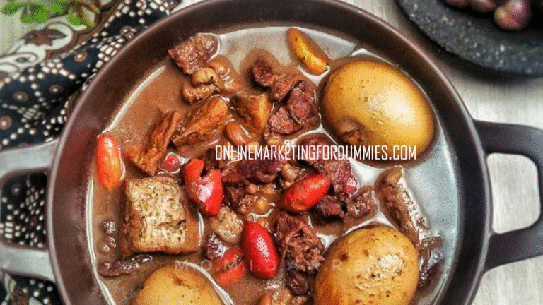 Brongkos Daging Sapi: Hidangan Kaya Rasa dari Jawa Tengah
