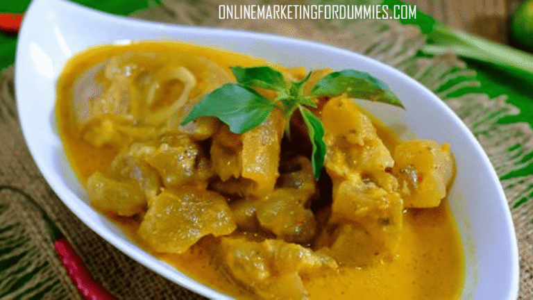 Gulai Tunjang Khas Minang: Sajian Lezat Cita Rasa Otentik