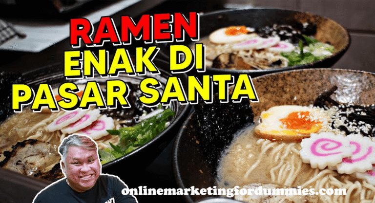 Rama Ramen Pasar Santa: Surga Ramen di Tengah Kota Jakarta
