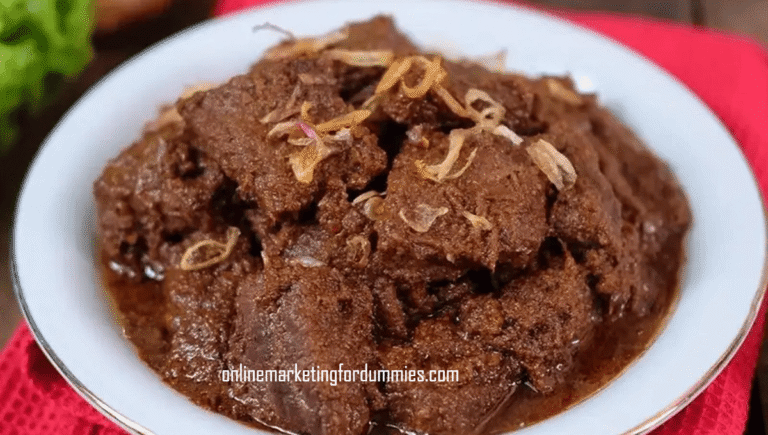 Kelezatan Malbi: Semur Daging Sapi Khas Palembang yang Menggoda Selera
